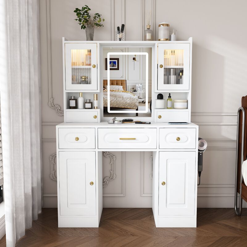 Vemhos Modern Vanity Dressing Table image number 1