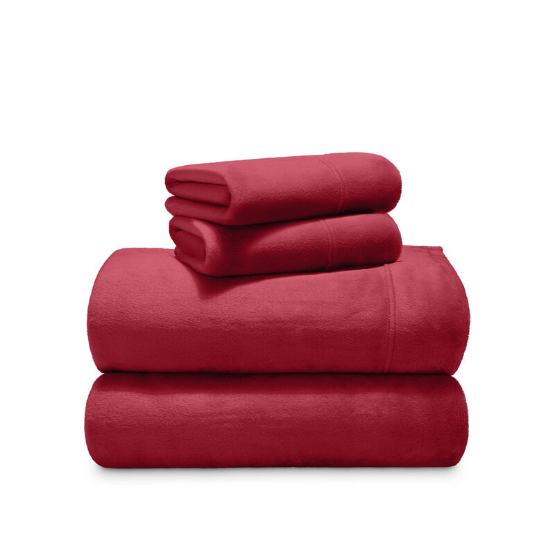 Velvety Soft Microplush Fleece Sheet Set image number 0