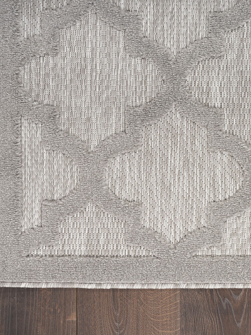 Easy Care NES01 Silver/Gray 4' x 6' Rug