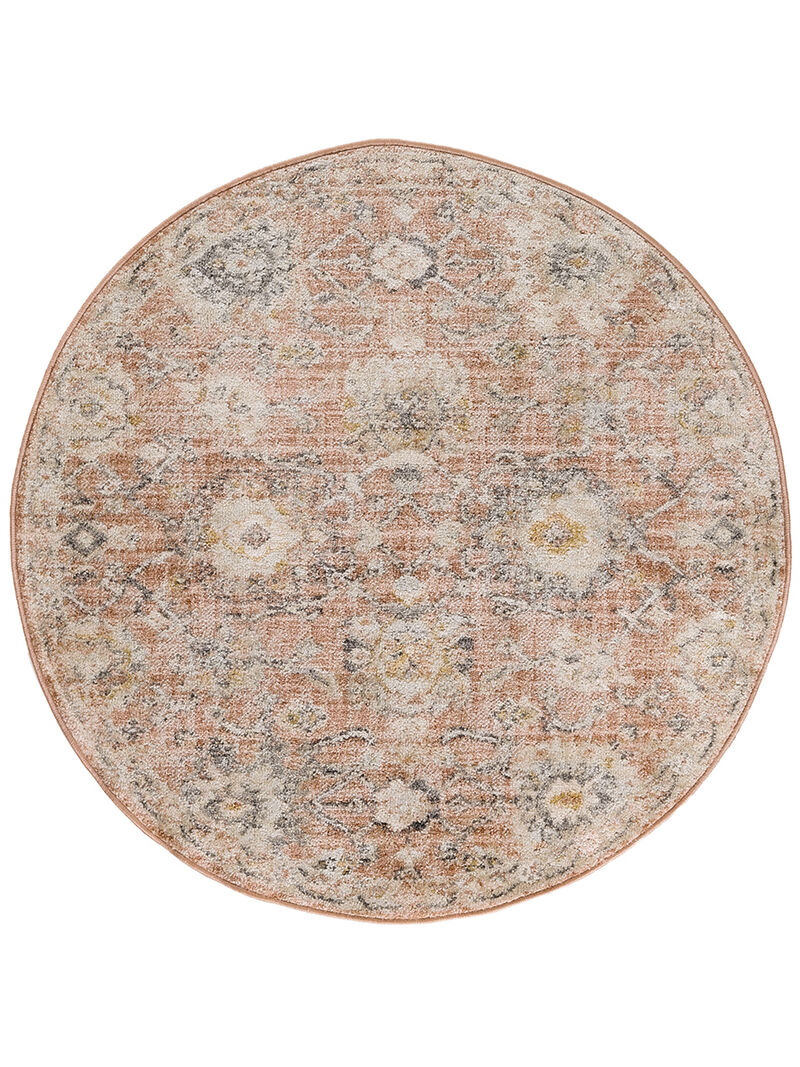 Oushak Home OUS01 Rust 4'1" x 5'11" Rug