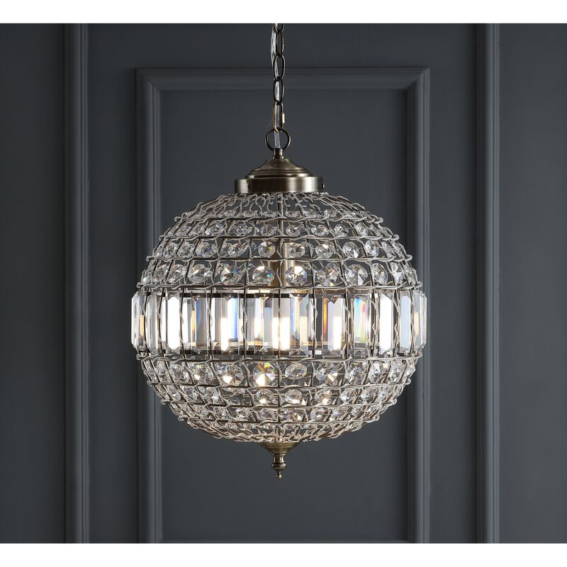 Georgina Crystal/Metal LED Pendant Pendant