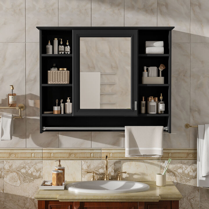 ELEMENT ACE 3-in-1 Wall Mounted Medicine Cabinet with Adjustable Shelf & Soft Close Door