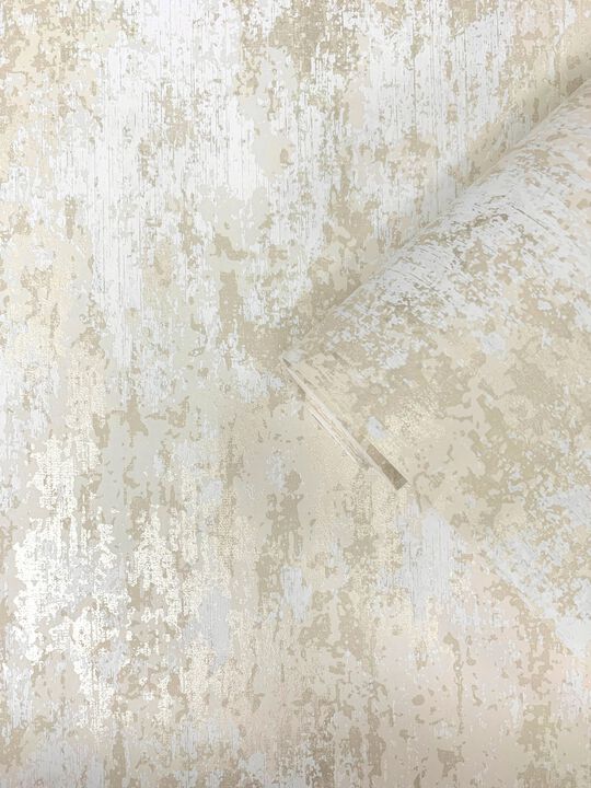 Lustre Concrete Gold Wallpaper SR28103