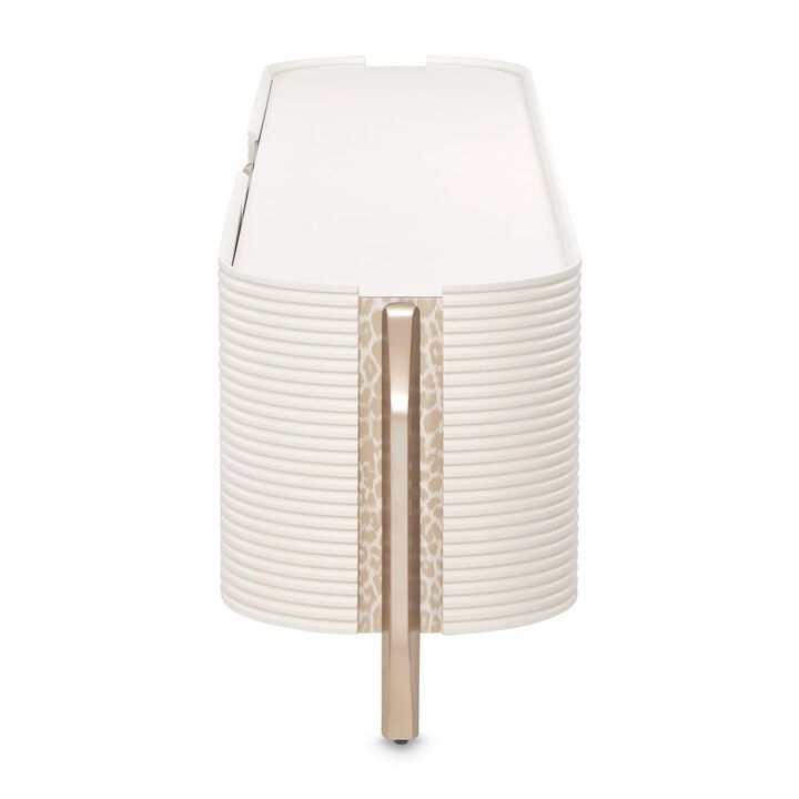 Michael Amini Mod Dream Media Cabinet - Rich Champagne