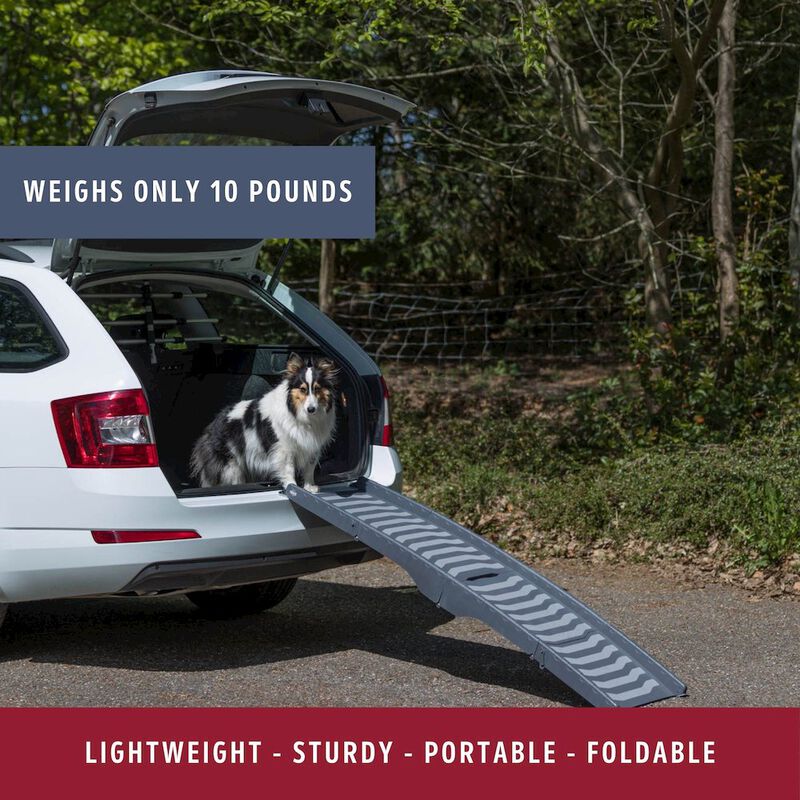 TRIXIE 59-in Pet Ramp for Small to Medium Dogs up to 55 lbs, Easy to Store image number 5