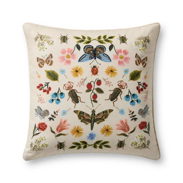 Curio Garden Pillow Collection by Rifle Paper Co. x Loloi
