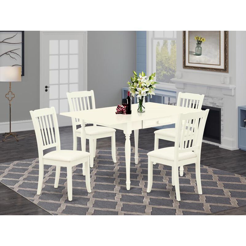 Dining Room Set Linen White