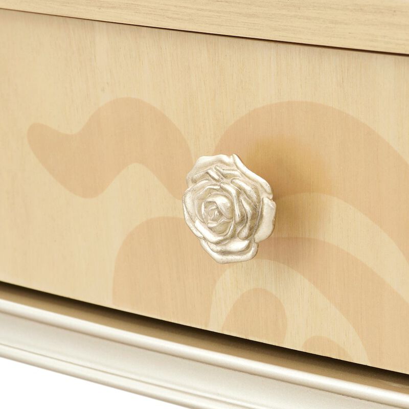 Michael Amini Camellia Field Vanity Desk - Caramel image number 7