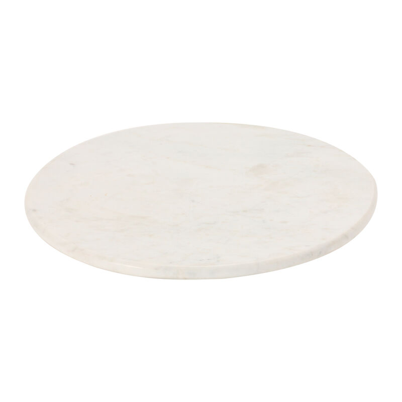 Marble Lazy Susan, White image number 0