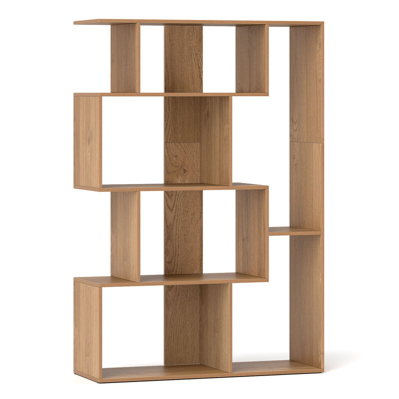 Space-Saving 6-Cube Open-Back Geometric Shelf &ndash; Functional Storage for Bedroom and Living Areas