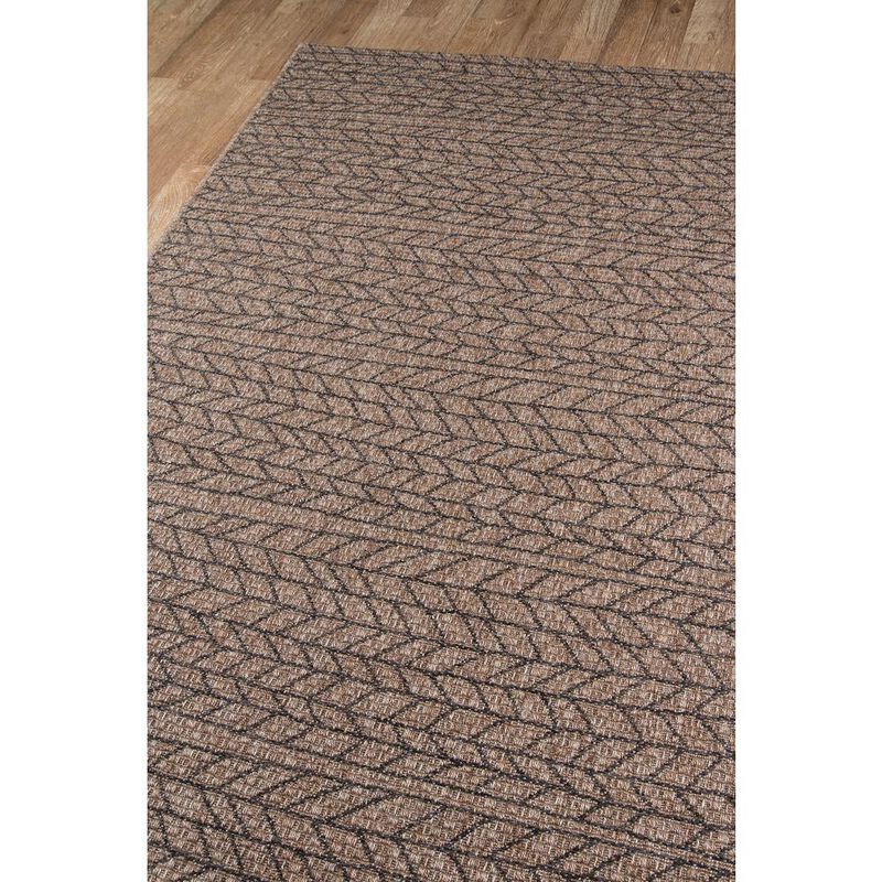 Momeni Contemporary Runner Area Rug, Tan, 2'7 X 7'6 Runner