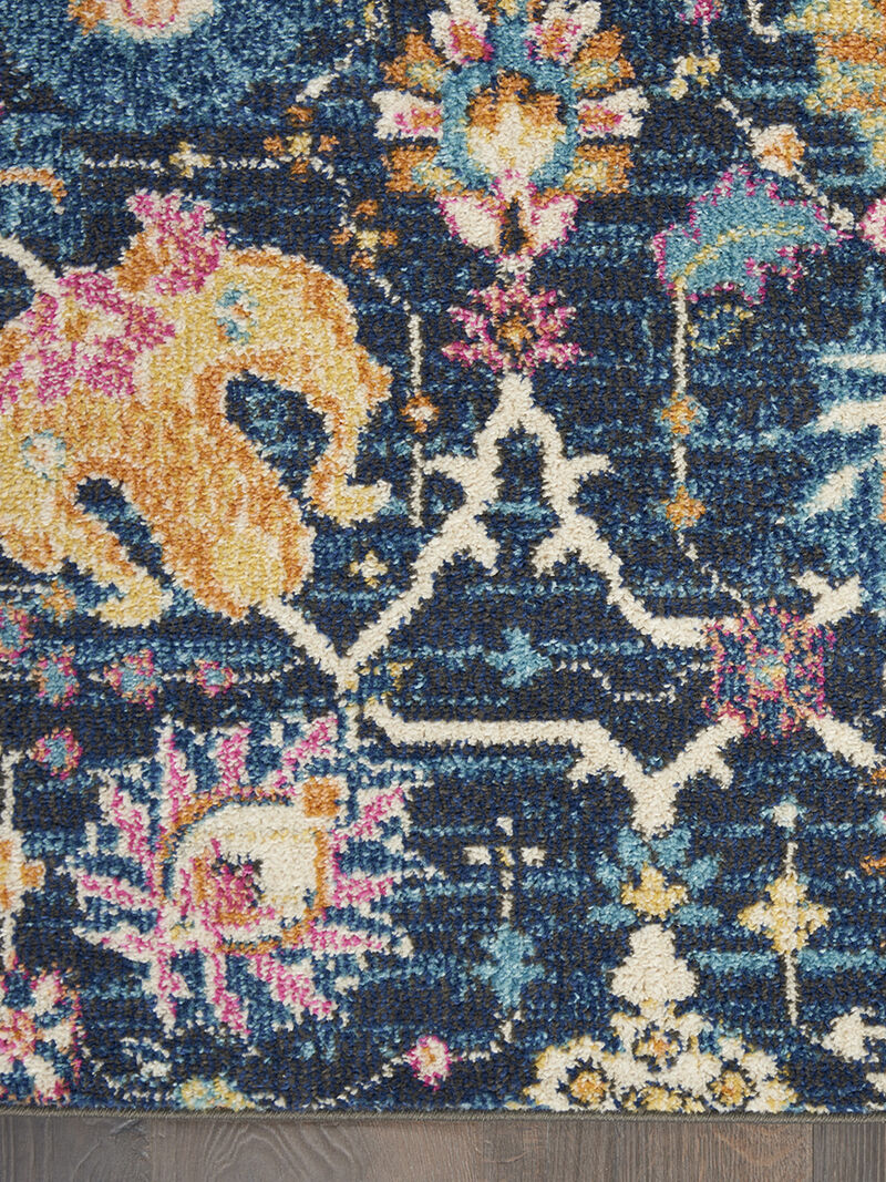 Passion PSN01 Navy 1'10" x 2'10" Rug