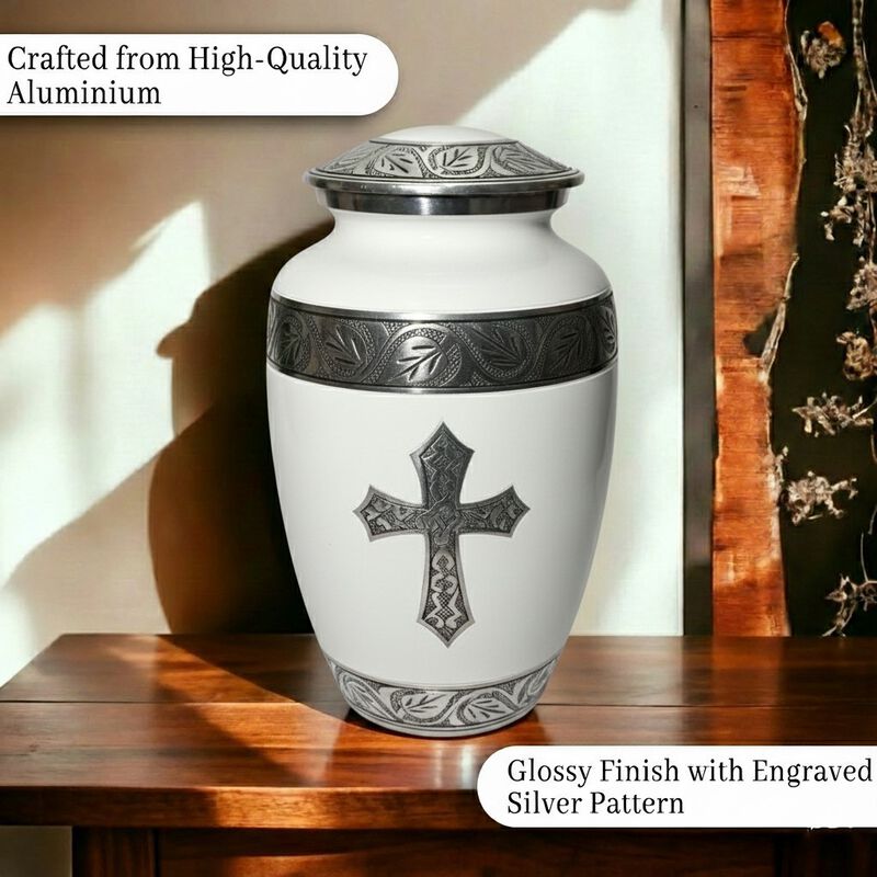 Memorial Urns accents cross image number 7