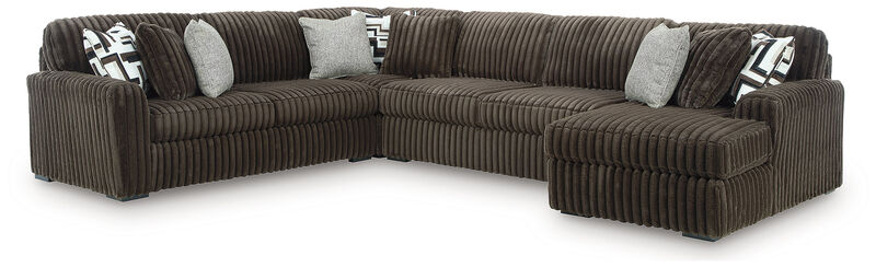 Midnight-Madness 4-Piece Sectional with Chaise image number 0