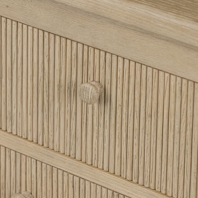 Bush Light Oak Nightstand