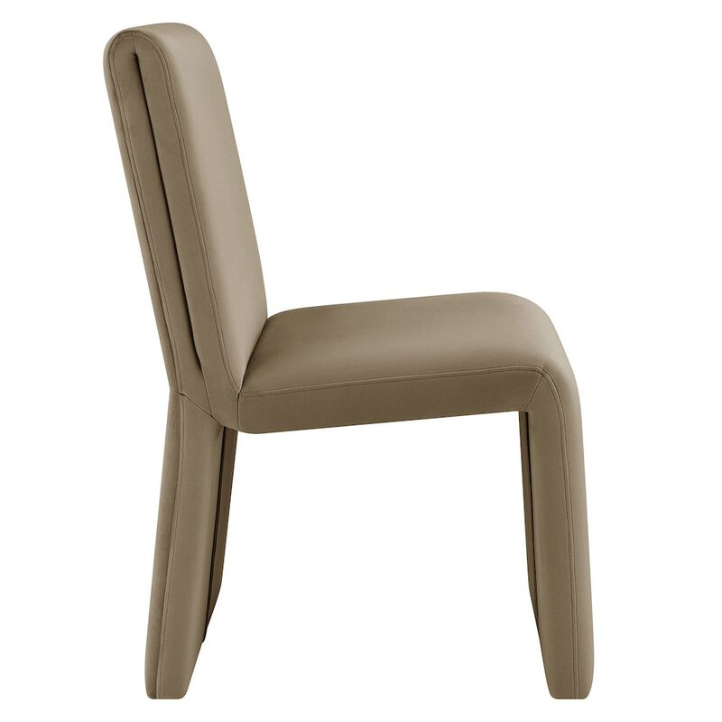 Emory Upholstered Performance Velvet Dining Side Chair image number 3
