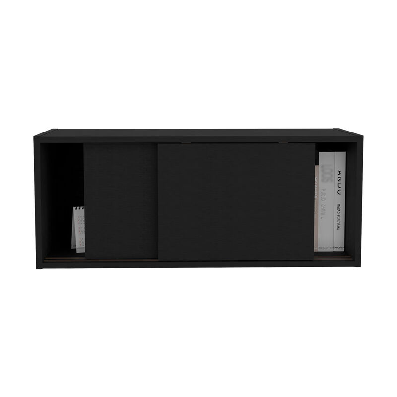 Wall Cabinet Bliss, Office, Black