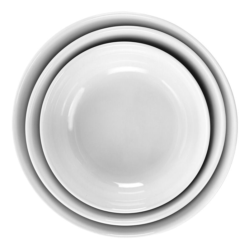 Gibson Elite 4 Piece Bowl Set with Metal Rack