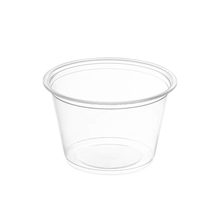 1 oz. Clear Plastic Souffle Cups (2500 Cups)
