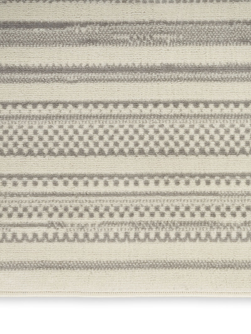 Grafix GRF41 Ivory/Gray 5'3" x 7'3" Rug