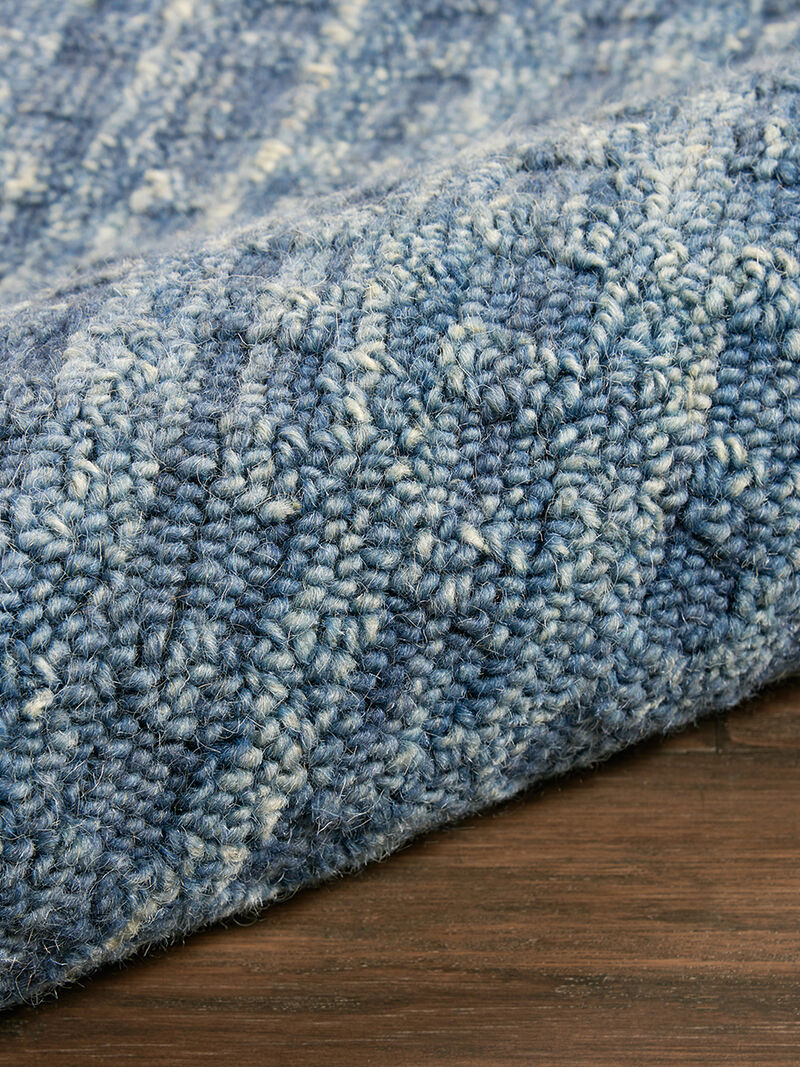 Marana MNN01 Navy 6'6" x 9'6" Rug image number 4