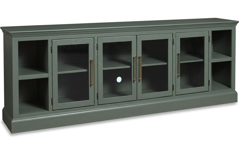 Byron 98" Console with 4 Doors in Green image number 3