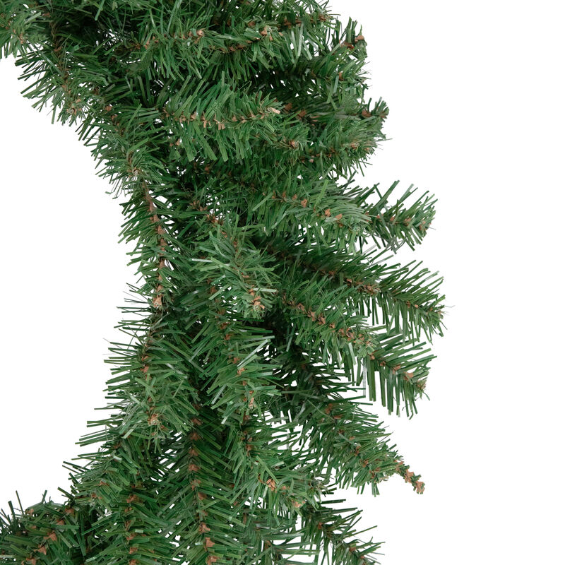Green Winona Fir Artificial Christmas Wreath  24-Inch  Unlit