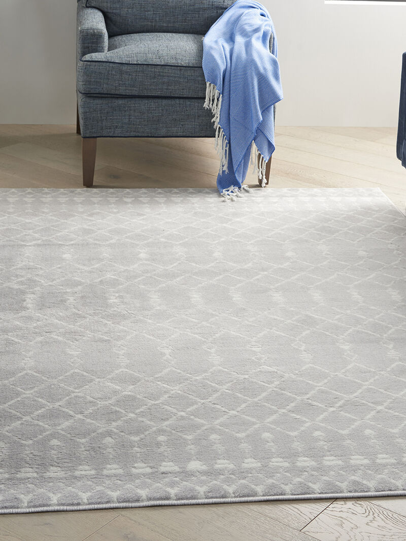Whimsicle WHS02 Gray 6' x 9' Rug