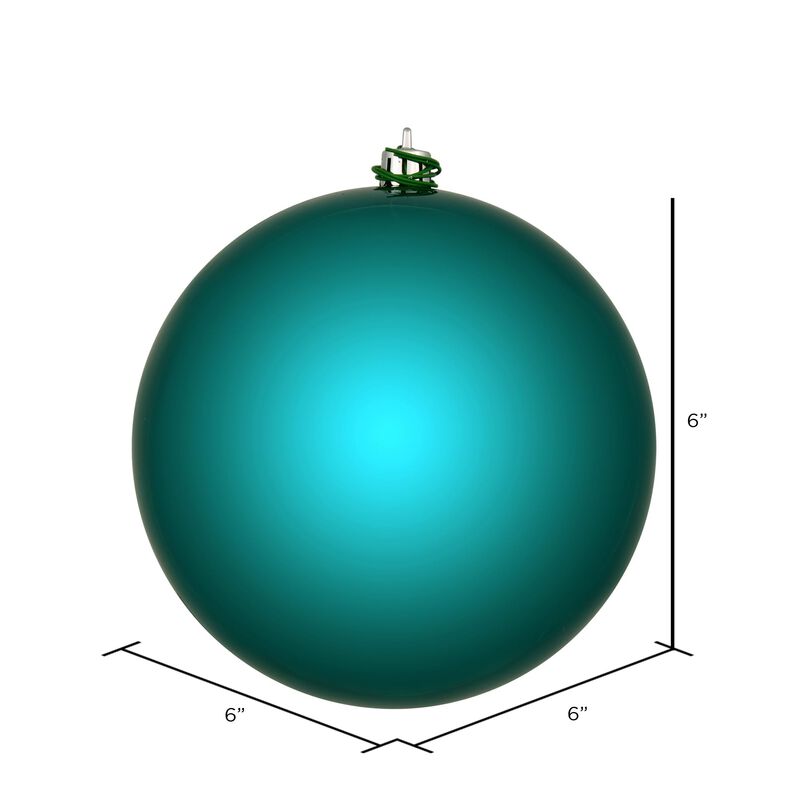 Dark Teal Shiny Ball UV Drilled 4/Bg image number 1