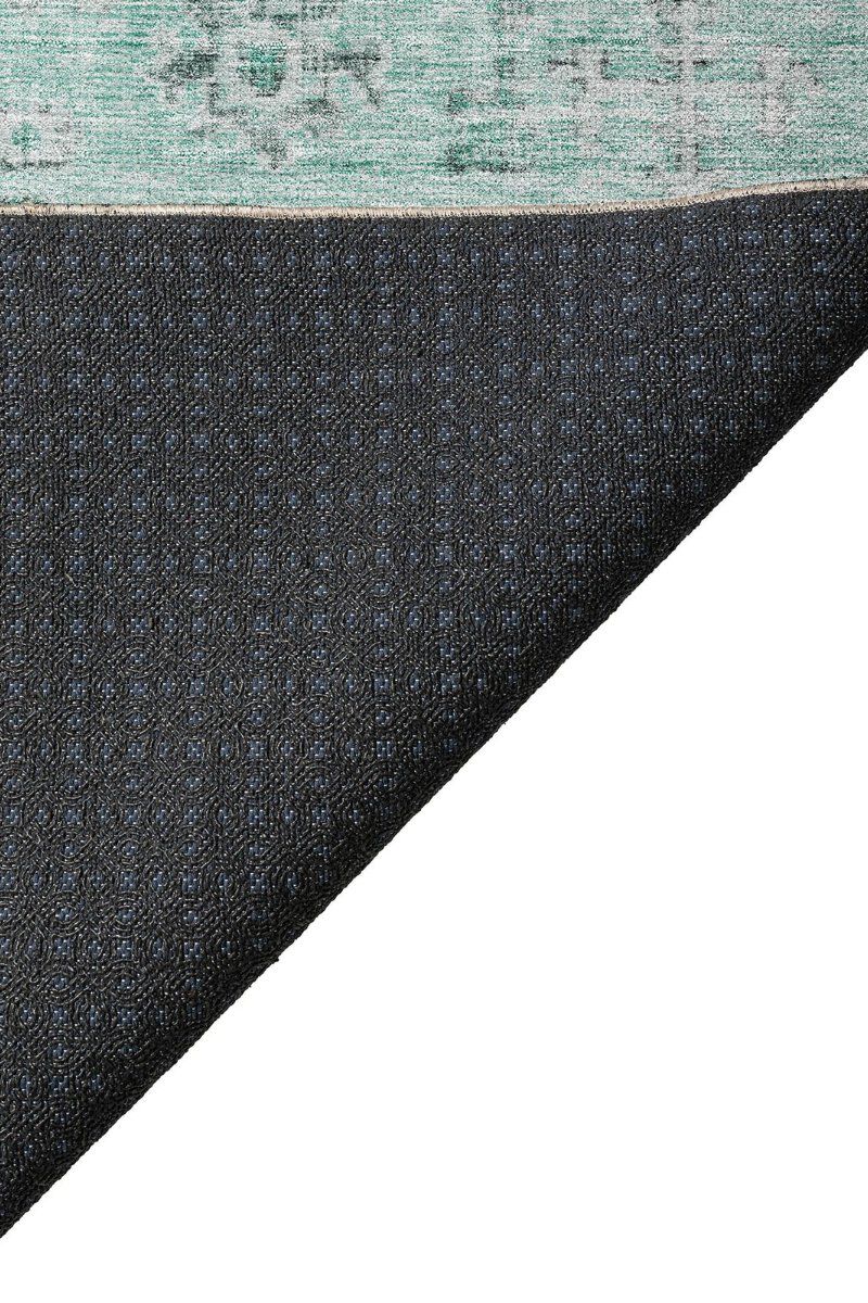 Solace SL10 Teal 8' Round Rug image number 3