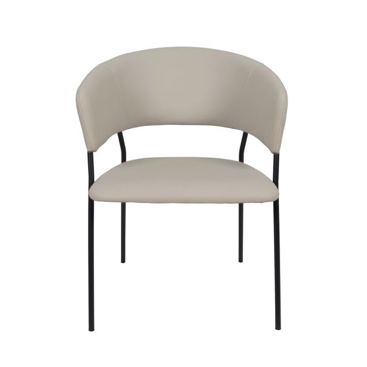 Slate Gray Armchair (Set of 2)
