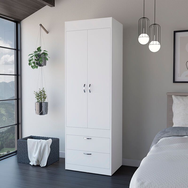 Armoire Tarento, Bedroom, White