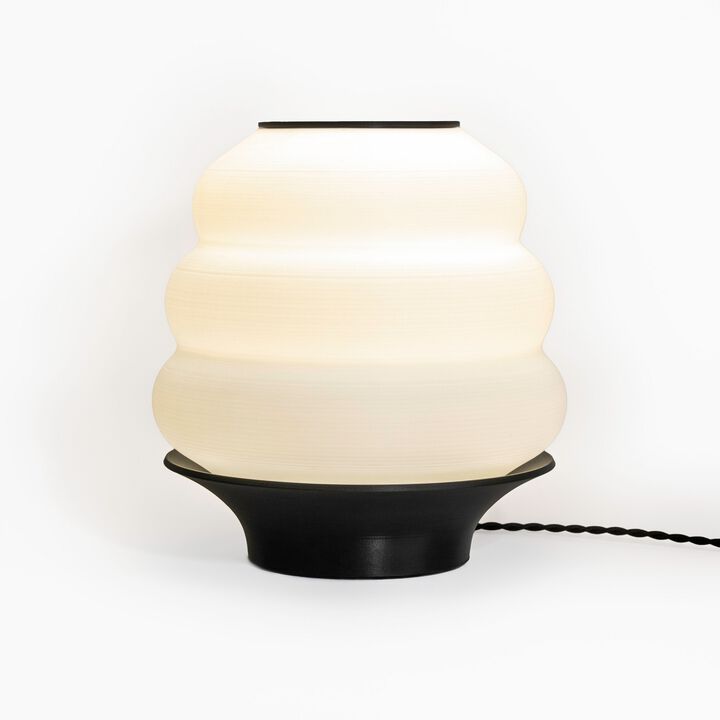 Honey Pot Minimalist Classic Plant-Based PLA 3D Printed Dimmable LED Table Lamp