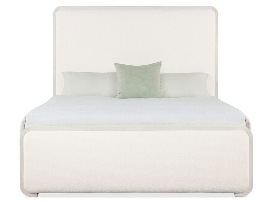 Serenity Ashore King Upholstered Panel Bed