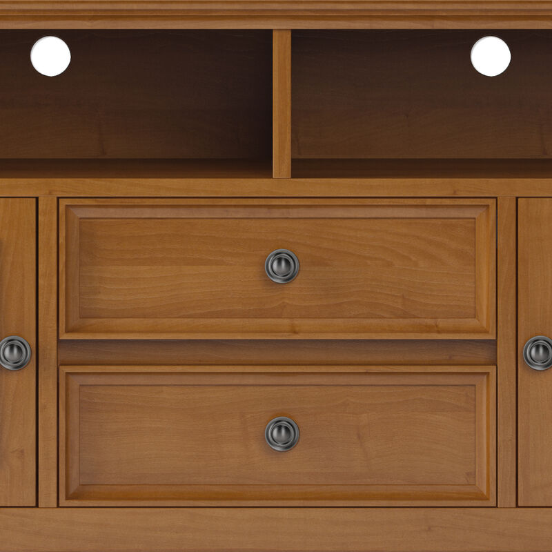 Diszuf Wide Solid Wood TV Stand image number 3
