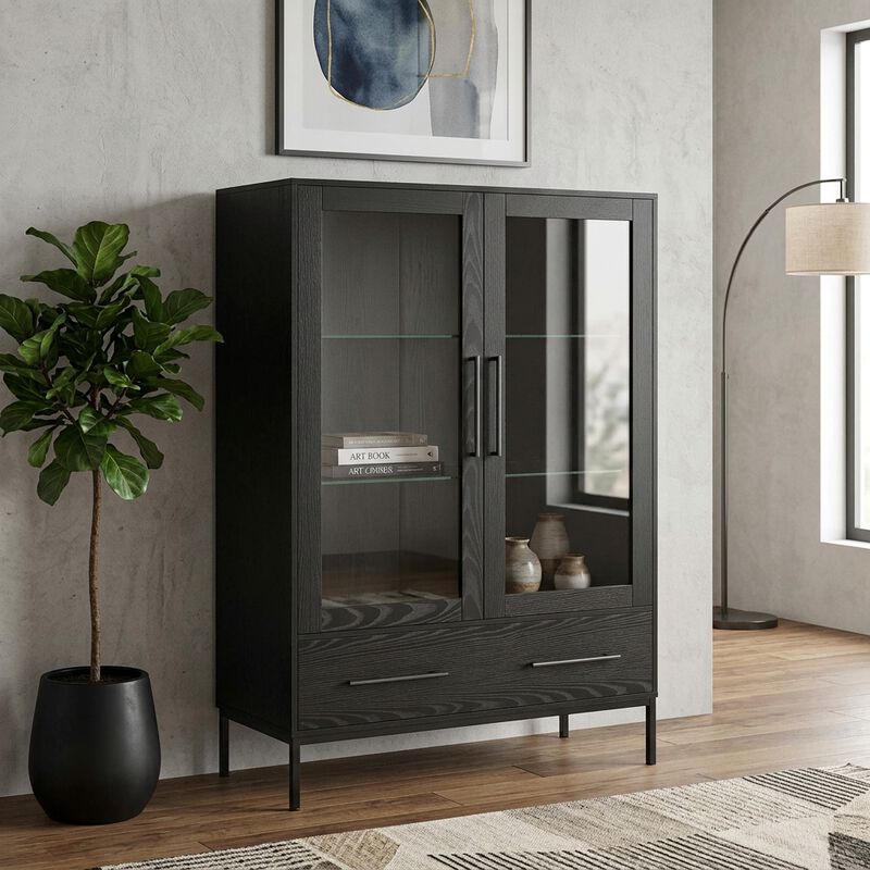Wuvind 60'' Tall Display Cabinet image number 1