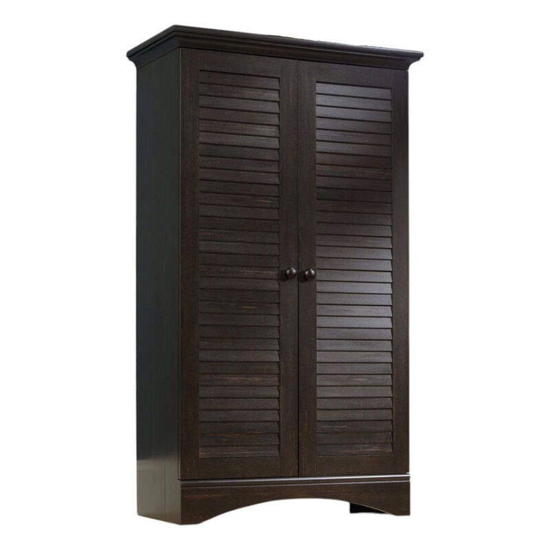 Classic Antique Finish Armoire – Wardrobe & General Storage Cabinet