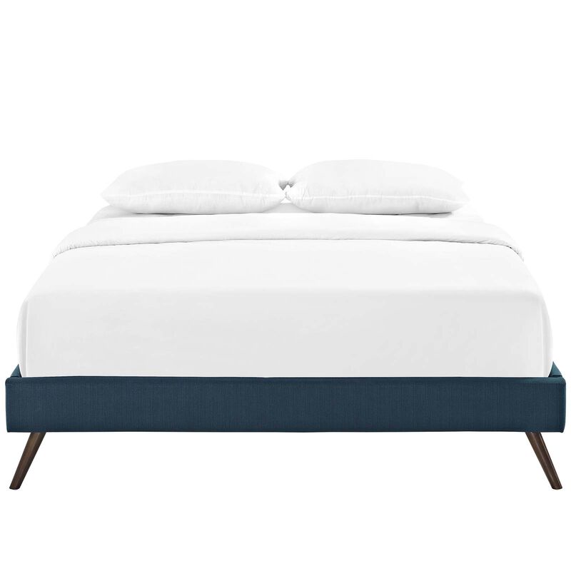 Modway - Loryn Full Fabric Bed Frame with Round Splayed Legs image number 4