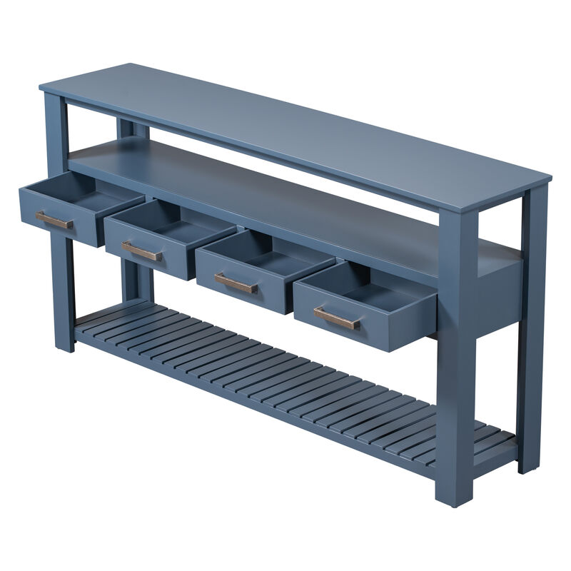 Soxtuk 61.5''Large Console Table image number 8
