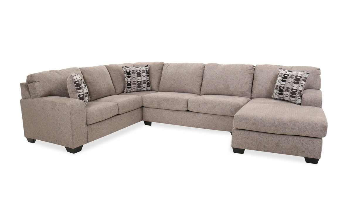 Ballinasloe 3-Piece Sectional with Right Arm Facing Chaise