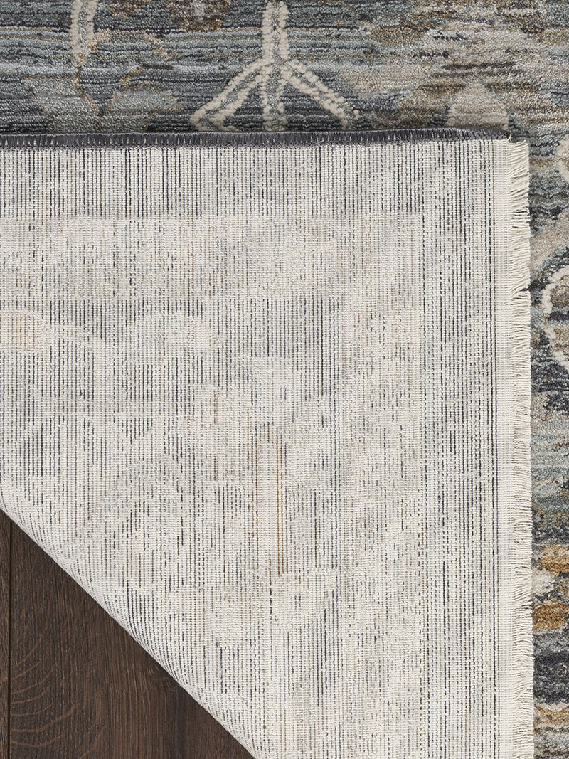 Lynx LNX02 Navy/Multicolor 2'6" x 4'6" Rug