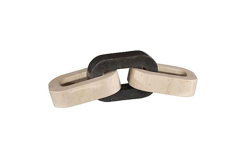 Marble Triple Link Chain image number 1