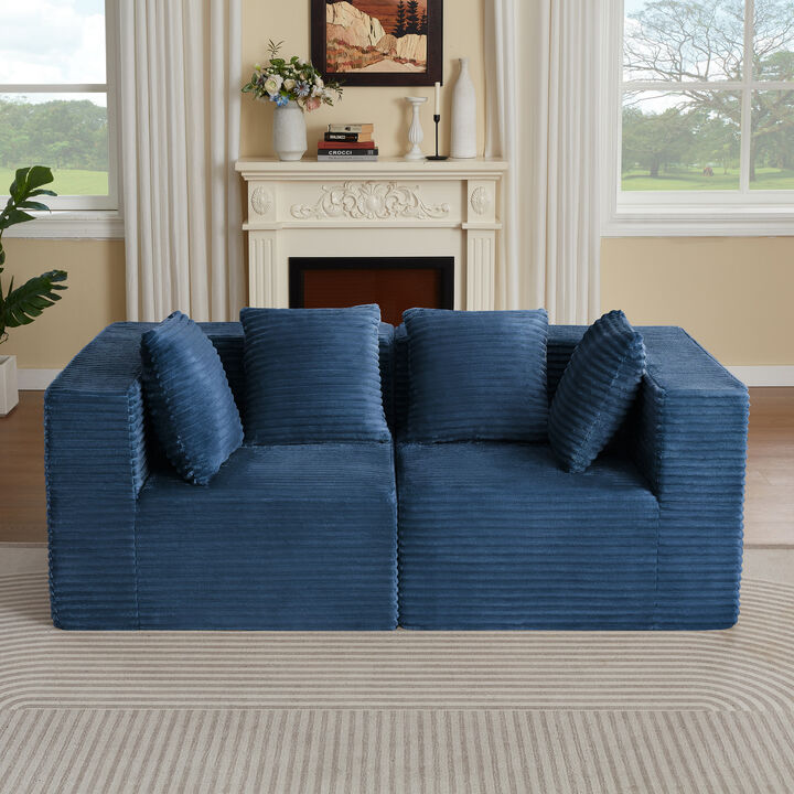 Bacras Boneless loveseat