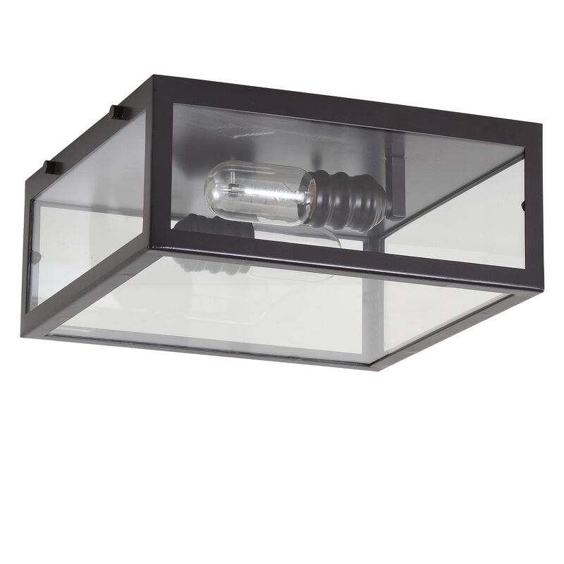 Grayson Metal/Glass LED Flush Mount