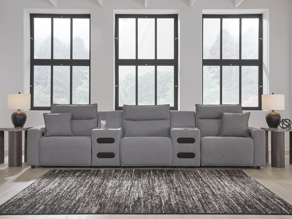 ModMax II 5-Piece Power Reclining Sectional with Audio Consoles