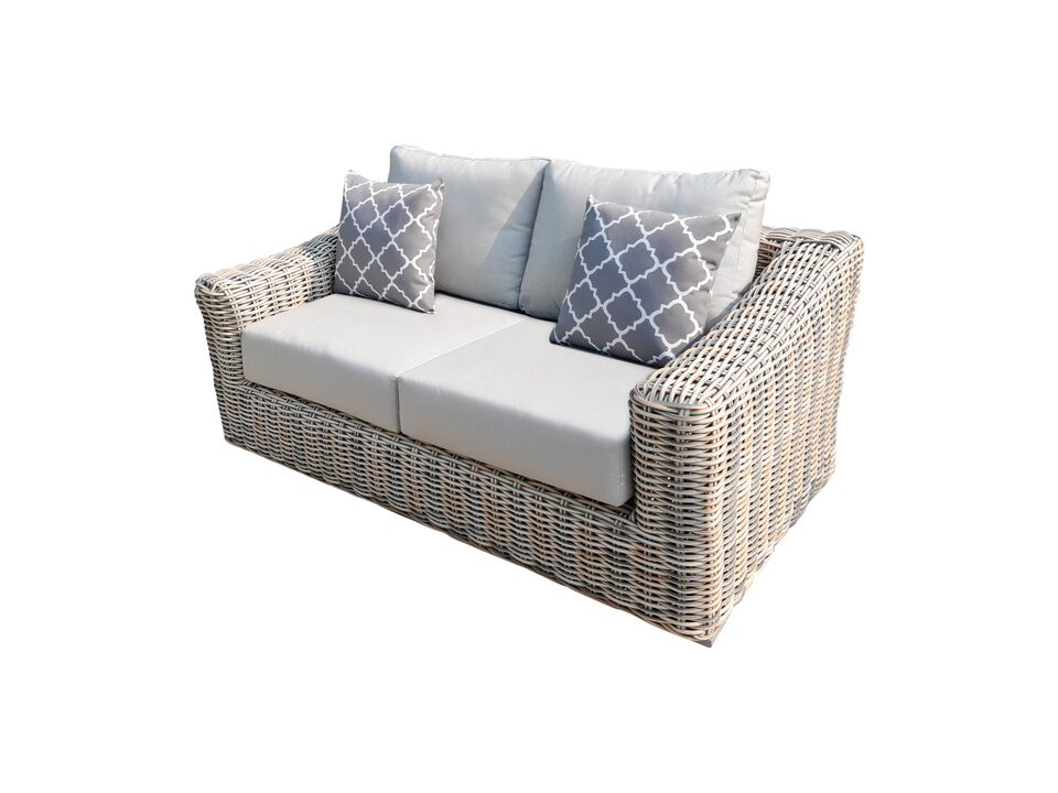 Teva Outdoor Loveseat Patio Sofa with Cushions