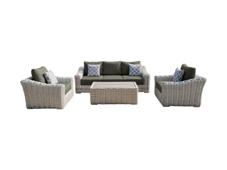 Teva Outdoor Patio Sectional Sofa Set