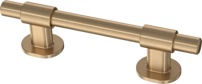 Franklin Brass Bar Adjusta-Pull       Cabinet Pull, Champagne Bronze, 1-3/8 in to 4 in (35mm/102mm) Adjustable Drawer Handle, 5