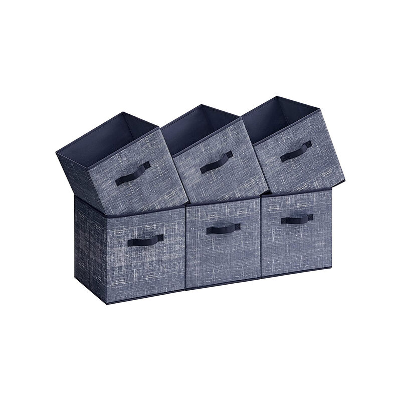 Non-Woven Fabric Storage Cubes with Double Handles