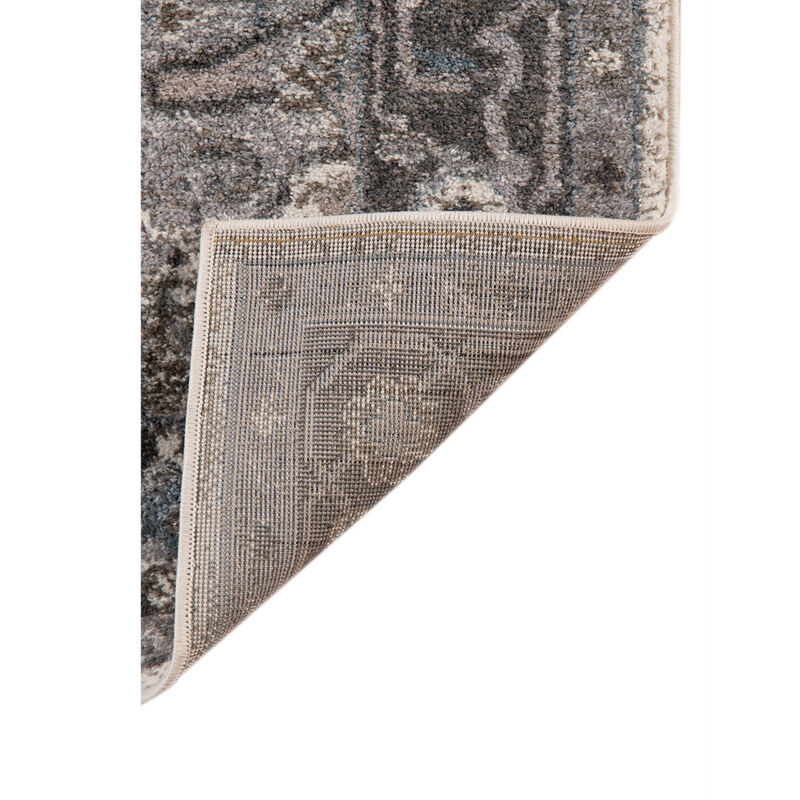 HomeRoots Medallion Area Rug image number 2